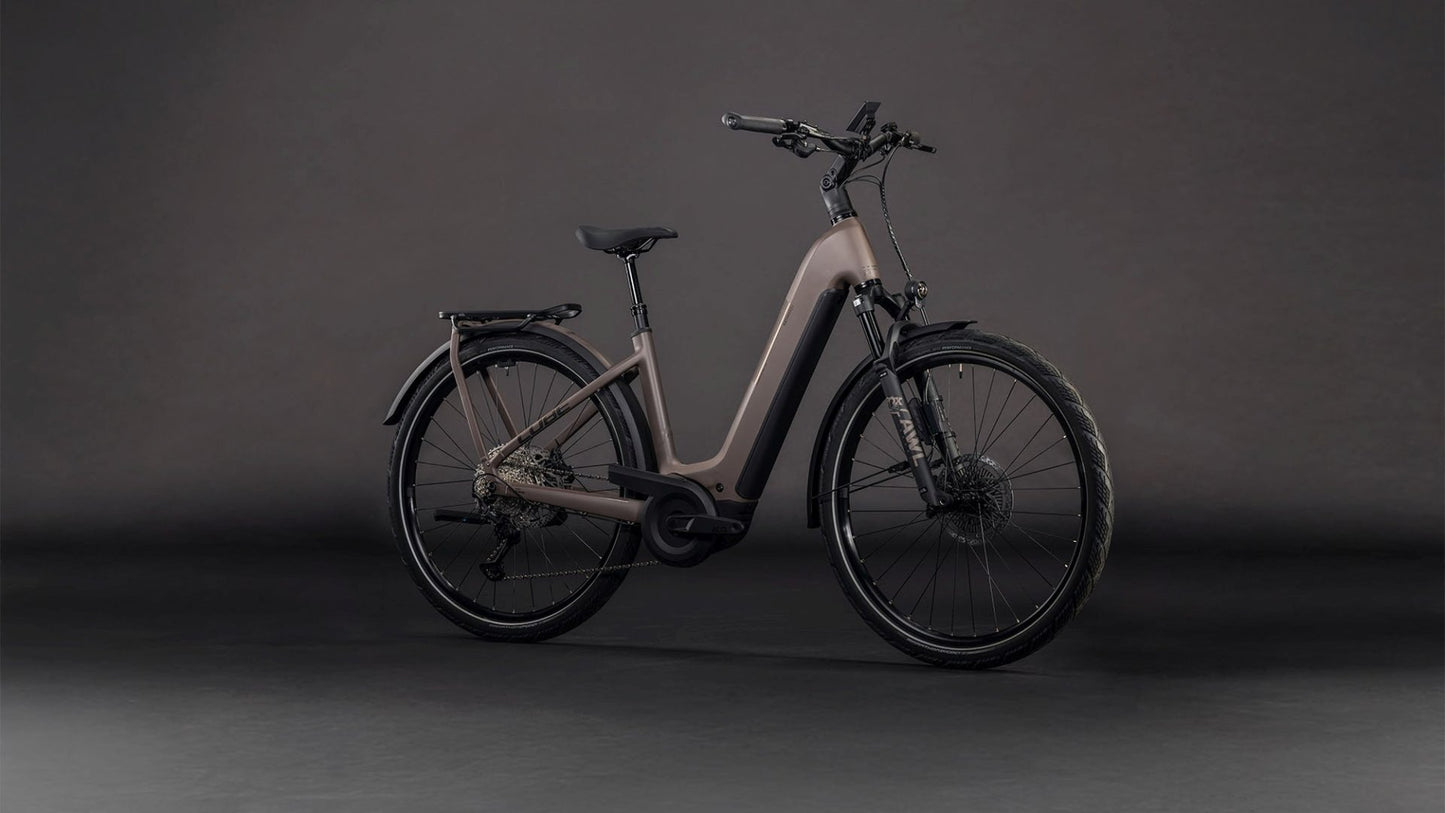 CUBE KATHMANDU HYBRID EXC 800 EASY ENTRY eBIKE 2026 CEDAR´ N ´CHROME