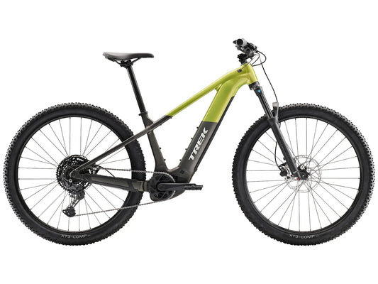 TREK POWERFLY+ 4 GEN 5 600Wh HARDTAIL eMTB BIKE 2026 MATTE MERCURY/GLASS POWER SURGE