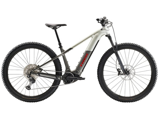 TREK POWERFLY+ 6 GEN 5 800Wh HARDTAIL eMTB BIKE 2026 LUNAR SILVER/MERCURY