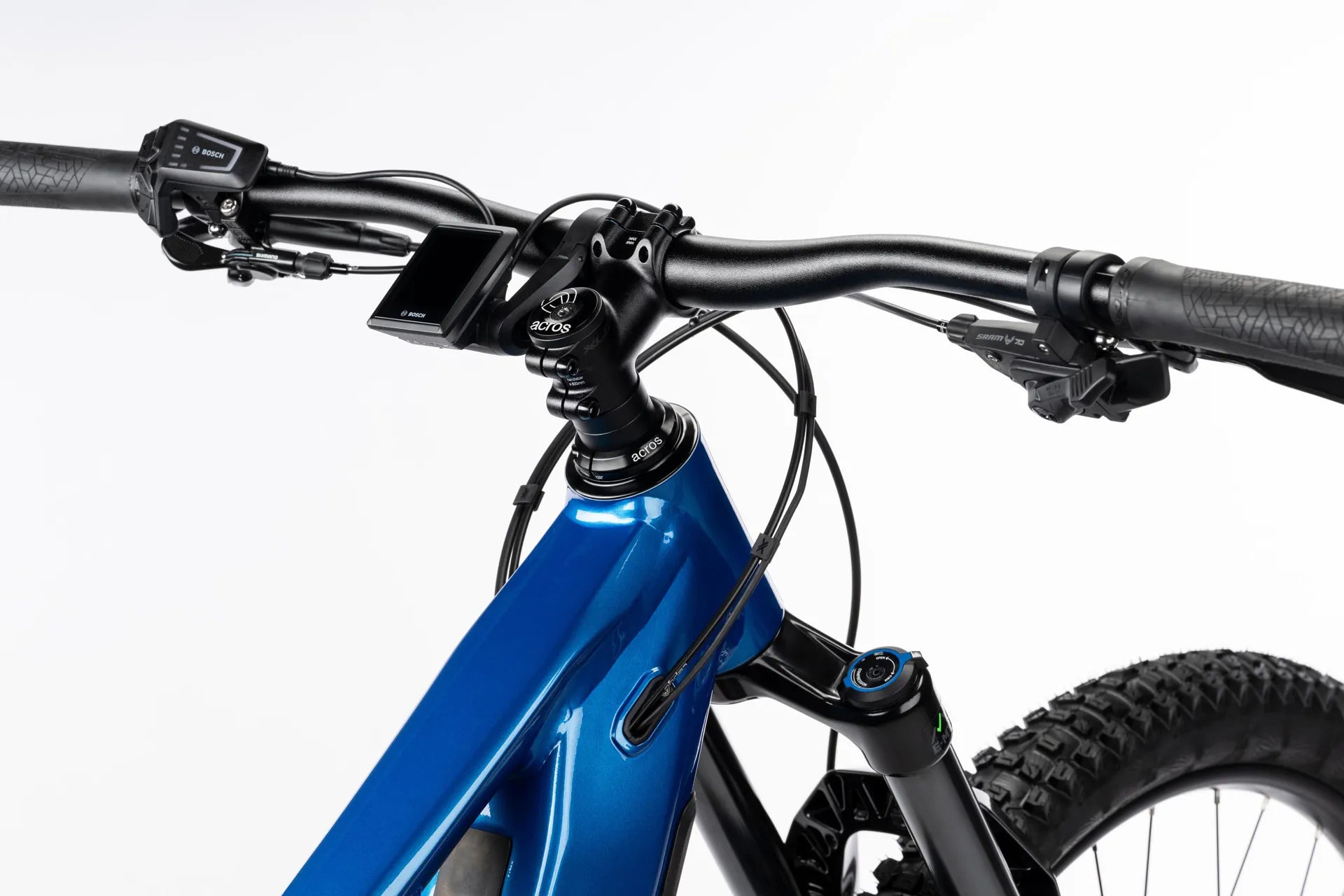 GHOST E-ASX UNIVERSAL FS eMTB BIKE 2026 CANDY BLUE/COFFEE ARTIC DUST