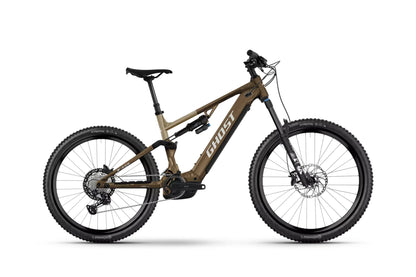 GHOST E-ASX ADVANCED FS eMTB BIKE 2026 BROWN BEAR/STONE