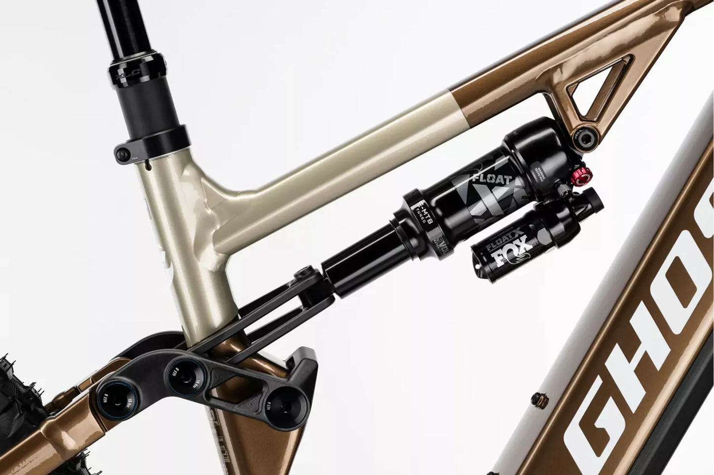 GHOST E-ASX ADVANCED FS eMTB BIKE 2026 BROWN BEAR/STONE