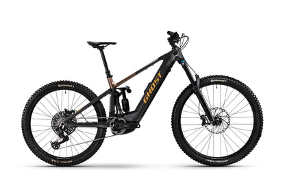 GHOST E-RIOT CF PRO FS eMTB BIKE 2026 HEAVY METAL/DEEP COFFEE