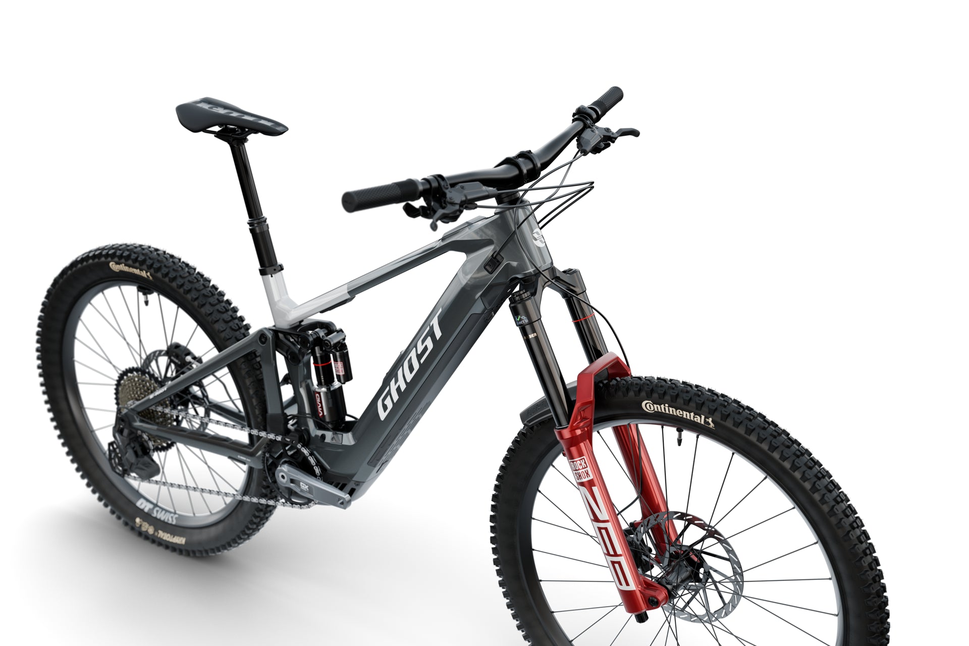 e bike fully ghost Ghost E-Riot CF Full Party eMTB Bike 2026 – allterraincycles