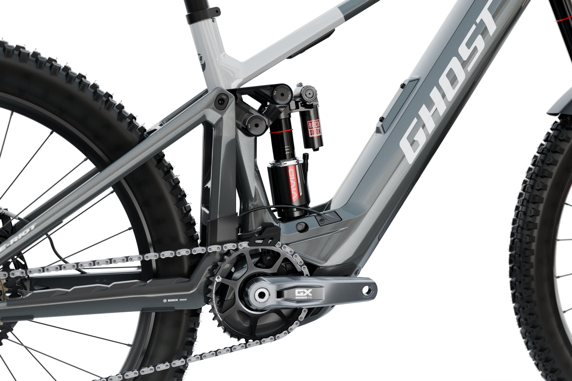 GHOST E-RIOT CF FULL PARTY FS eMTB BIKE 2026 MIST BLUE/PURE ELEGANCE