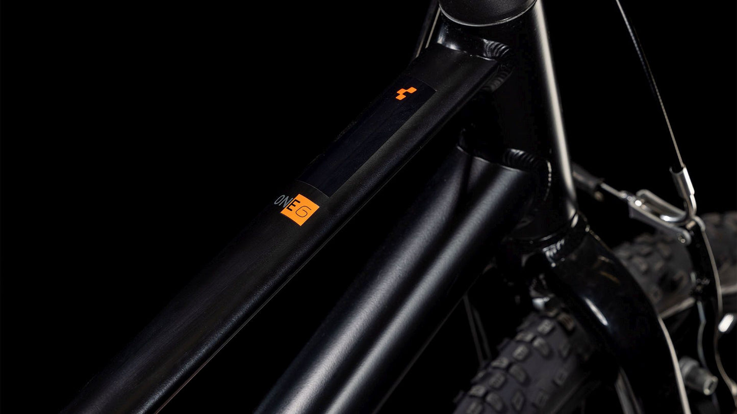 CUBE NUMOVE 160 KID'S MTB BIKE 2025 BLACK' N 'ORANGE