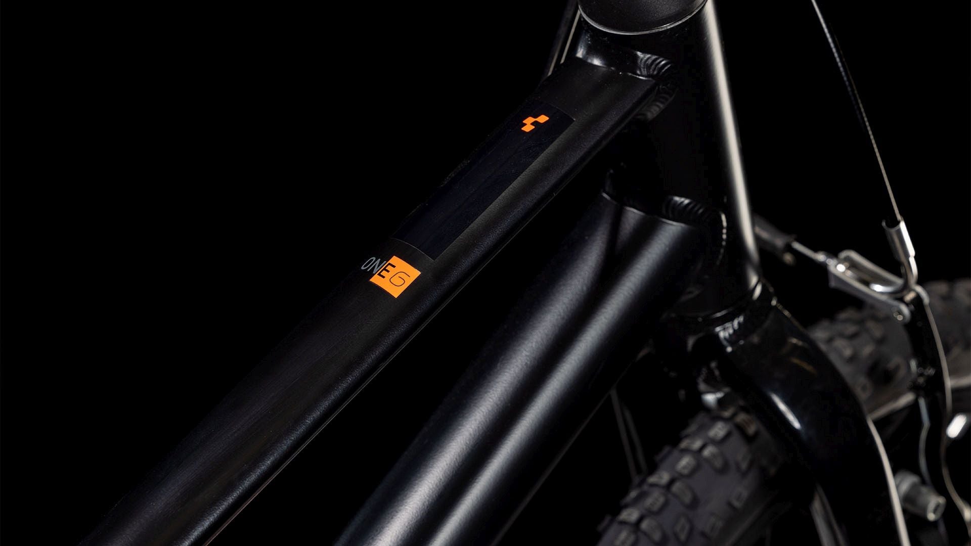 CUBE NUMOVE 160 KID'S MTB BIKE 2025 BLACK' N 'ORANGE