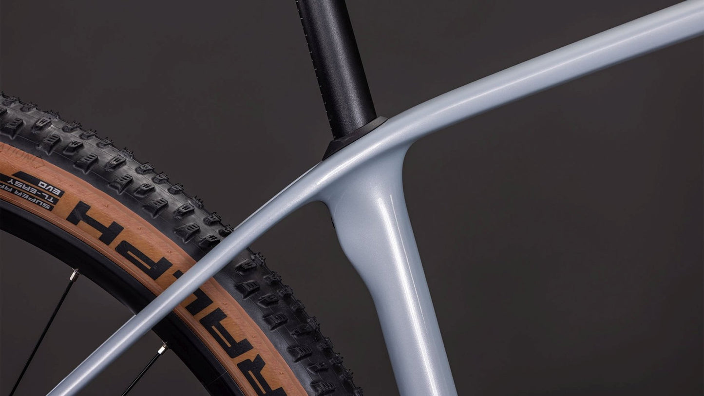 CUBE REACTION C:62 RACE HARDTAIL MTB BIKE 2026 FOGGREY' N 'WHITE
