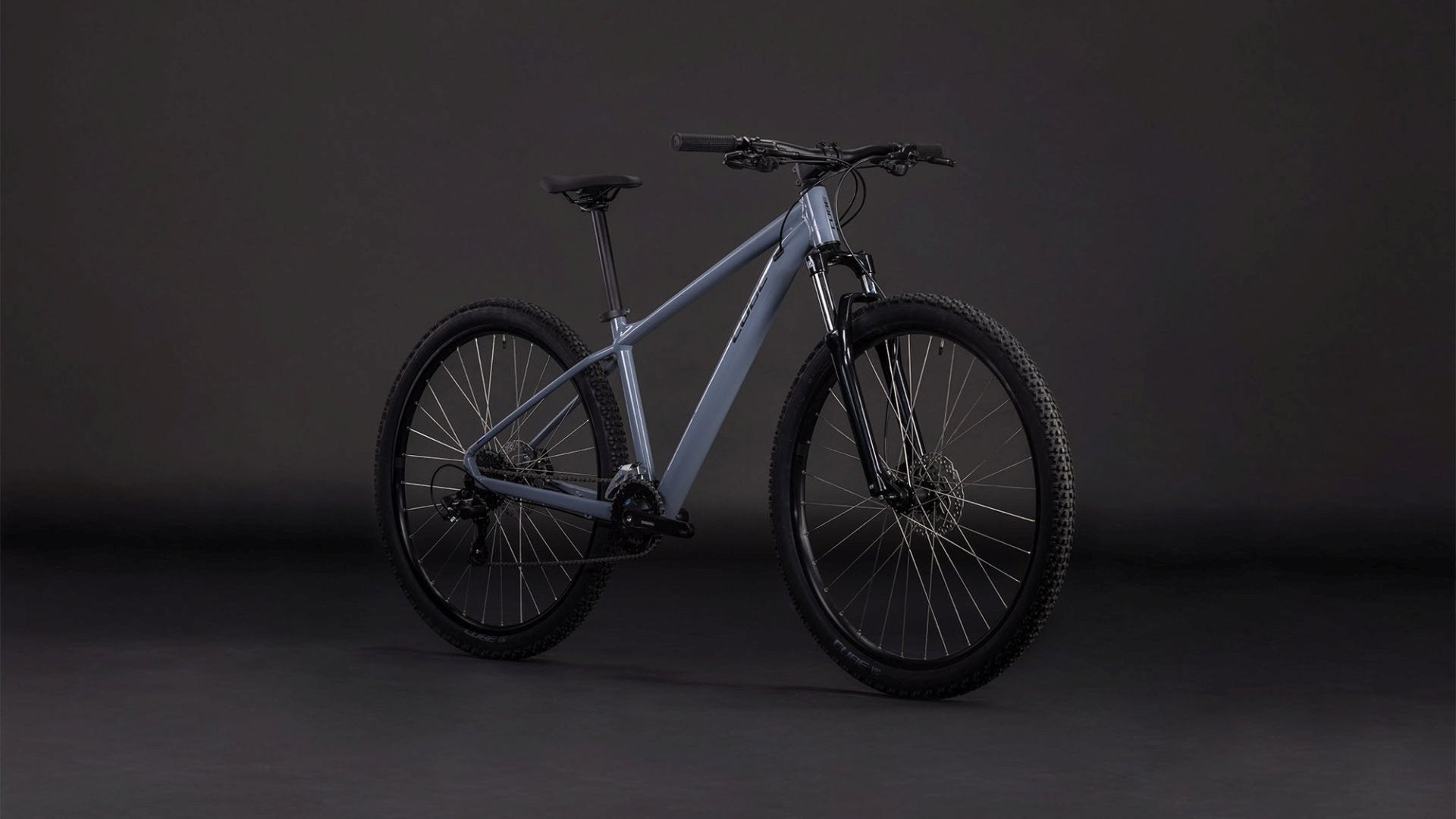 CUBE AIM ONE HARDTAIL MTB BIKE 2026 SMOKE' N 'BLACK