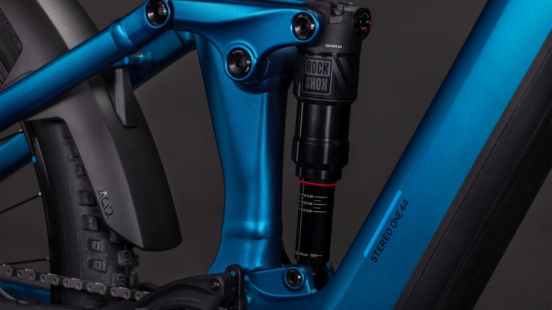 CUBE STEREO HYBRID ONE44 EX 800 eMTB BIKE 2026 ELECTRICBLUE' N 'BLUE