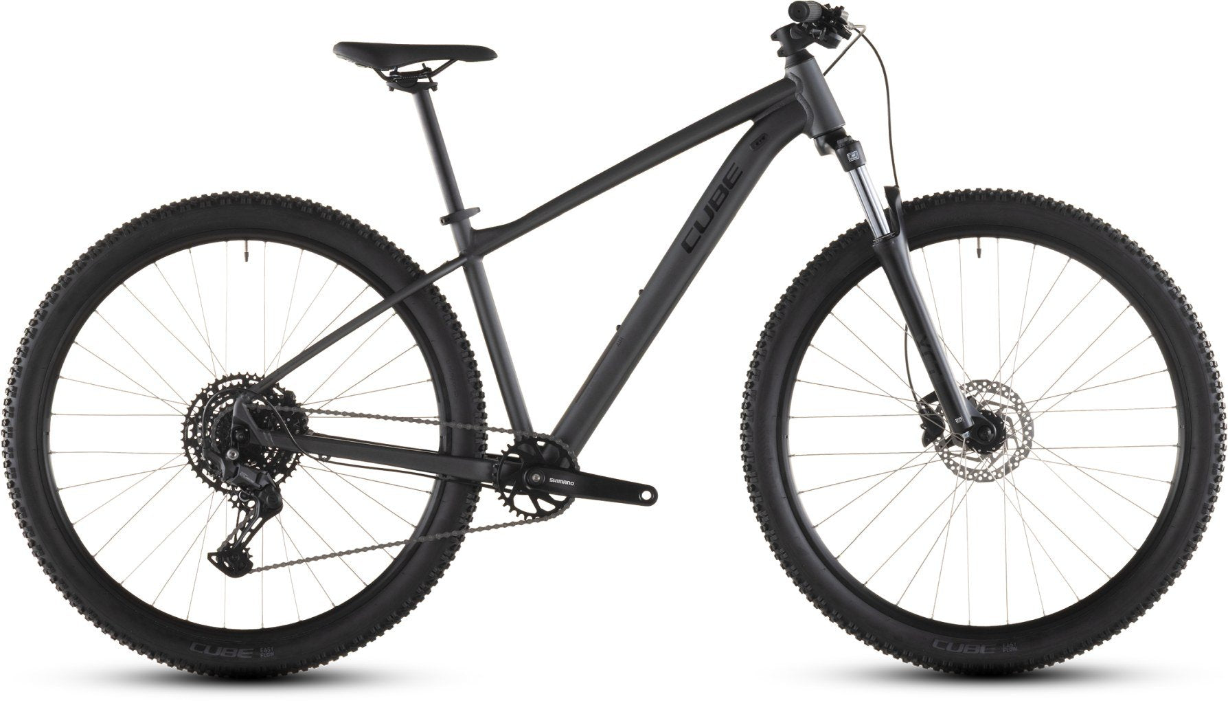 CUBE AIM PRO HARDTAIL MTB BIKE 2026 SLATEBLACK' N 'BLACK