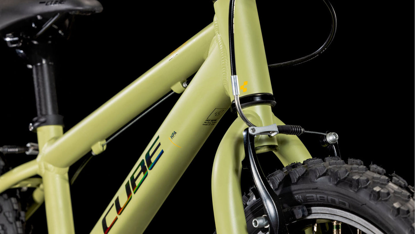 CUBE ACID 160 KID'S MTB BIKE 2026 LIGHTOLIVE' N 'ORANGE