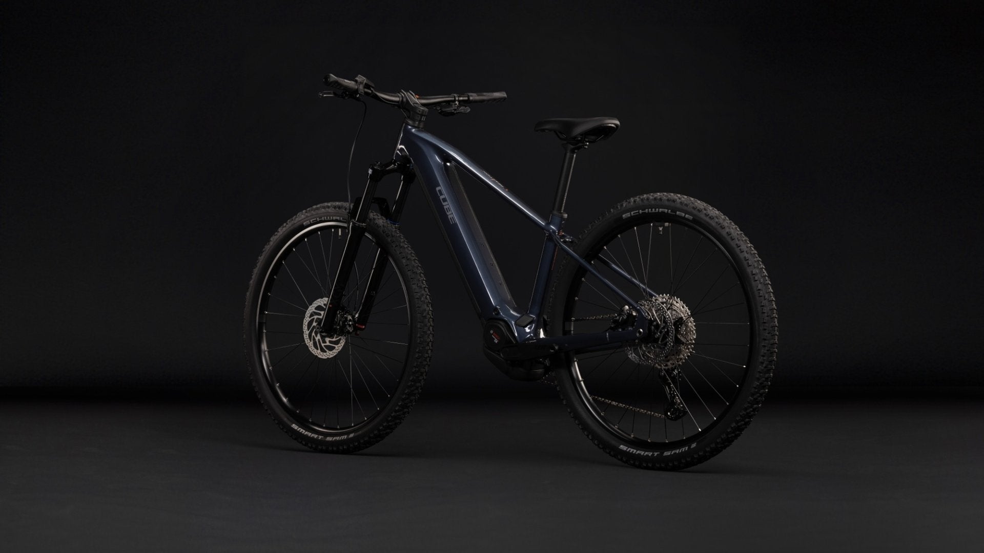 CUBE REACTION HYBRID ONE 720 HARDTAIL eMTB BIKE 2027 OOLONGGREY 'N' REFLEX