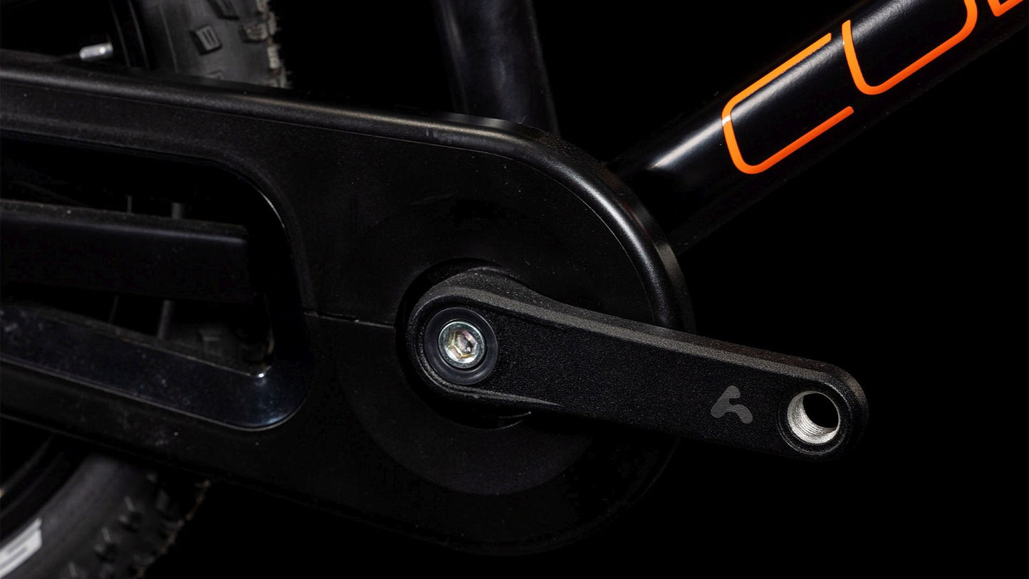 CUBE NUMOVE 160 KID'S MTB BIKE 2025 BLACK' N 'ORANGE