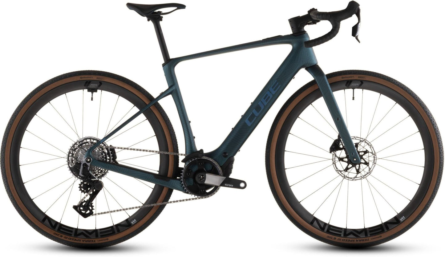 CUBE NUROAD HYBRID C:62 SLT 400X eGRAVEL BIKE 2026 ROYALGREEN' N 'CRISSCROSS