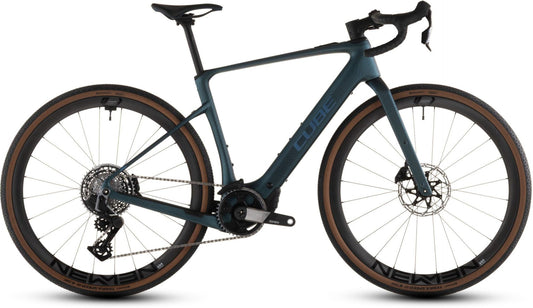 CUBE NUROAD HYBRID C:62 SLT 400X eGRAVEL BIKE 2026 ROYALGREEN' N 'CRISSCROSS