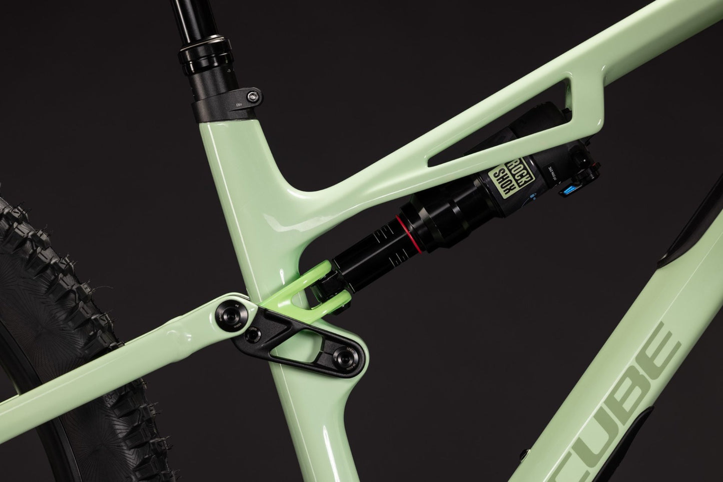 CUBE STEREO HPC RACE MTB BIKE 2027 LINDGREEN 'N' GREEN