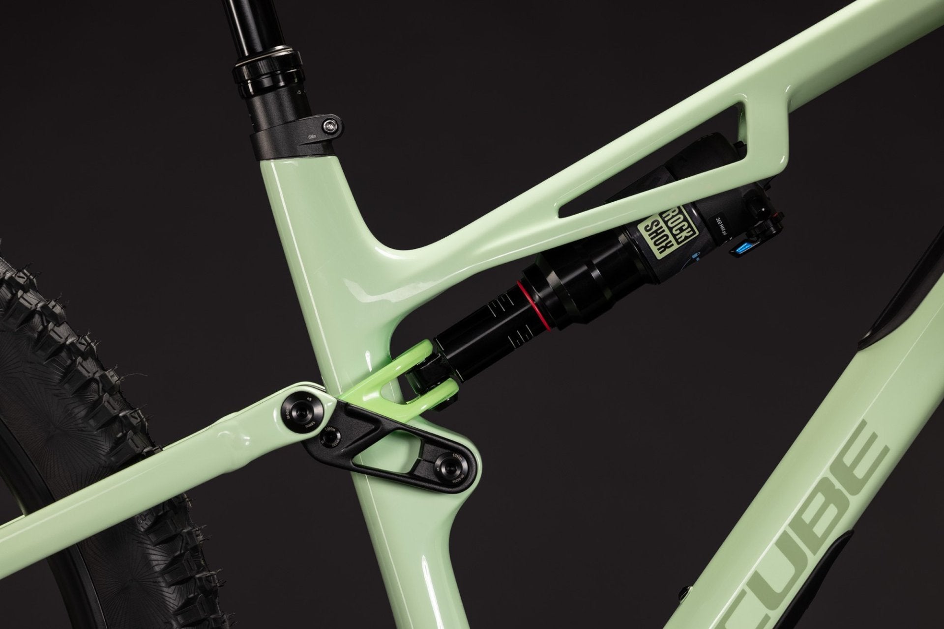 CUBE STEREO HPC RACE MTB BIKE 2027 LINDGREEN 'N' GREEN
