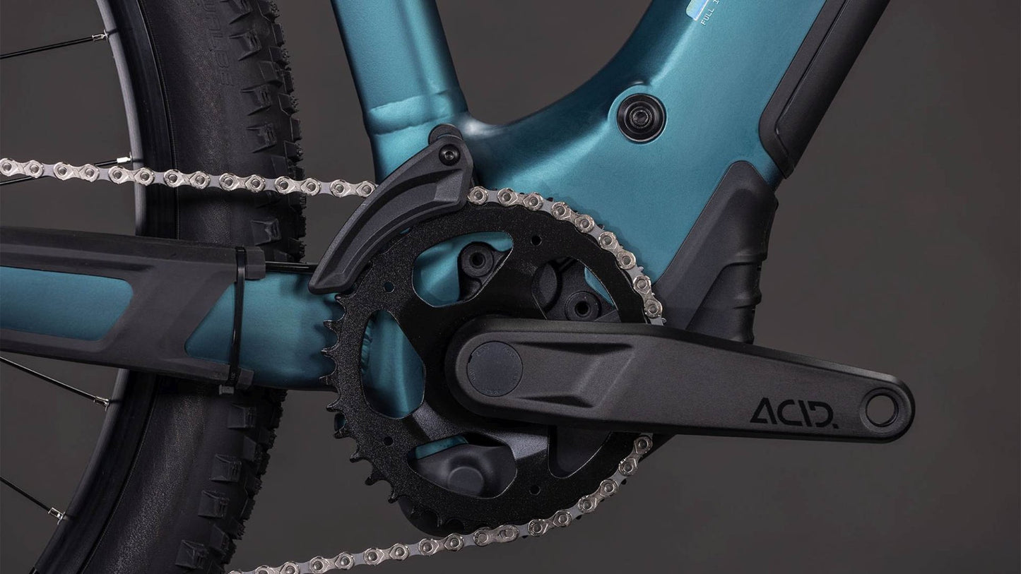 CUBE REACTION HYBRID ONE 600 TRAPEZE eMTB BIKE 2026 ROYALGREEN' N 'PRISM