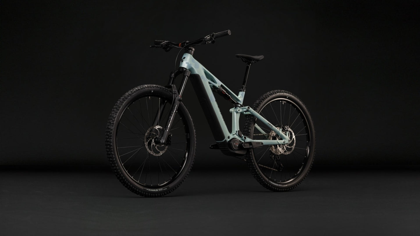 CUBE STEREO HYBRID ONE44 HPC PRO 800 eMTB BIKE 2027 PEARLAQUA 'N' BLACK