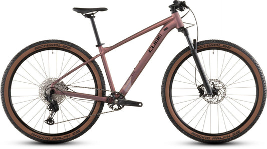 CUBE REACTION PRO HARDTAIL MTB BIKE 2026 SHIFTBLUSH' N 'BLACK