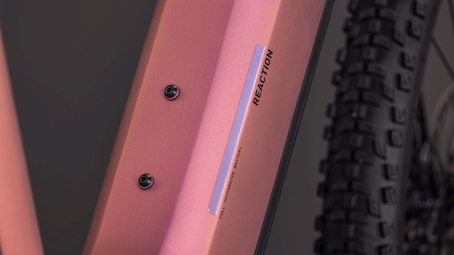 CUBE REACTION HYBRID SLX 800 EASY ENTRY eMTB BIKE 2026 SHIFTBLUSH' N 'ART