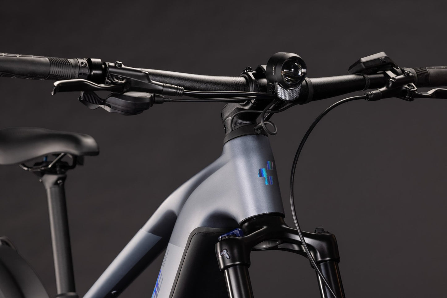 CUBE REACTION HYBRID PERFORMANCE 720 FE HARDTAIL eMTB BIKE 2027 ASHGREY 'N' PRISM