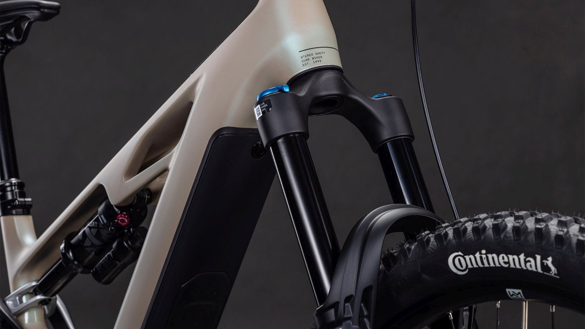 CUBE STEREO HYBRID ONE77 HPC SLX 800 eMTB BIKE 2026 GLINTSAND' N 'BLACK