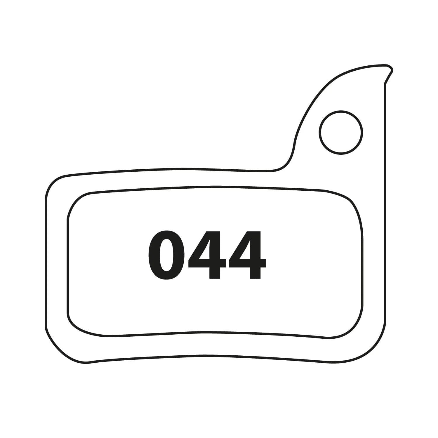 RWD R044 DISC BRAKE PADS FOR SRAM HRD/LEVEL SINTERED