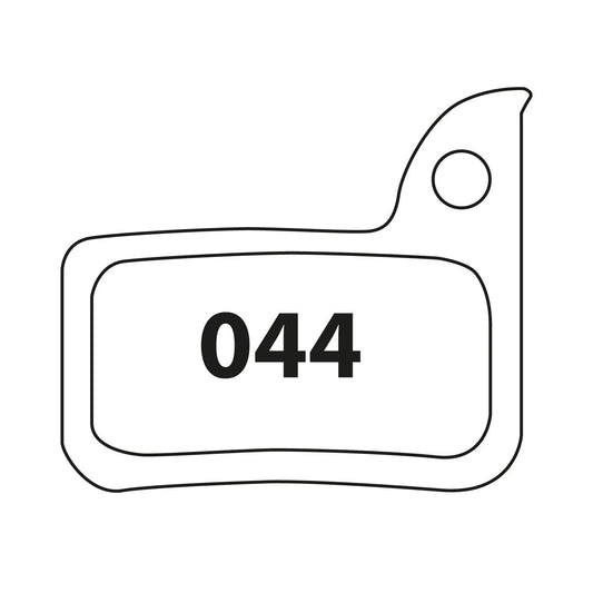 RWD R044 DISC BRAKE PADS FOR SRAM HRD/LEVEL SINTERED