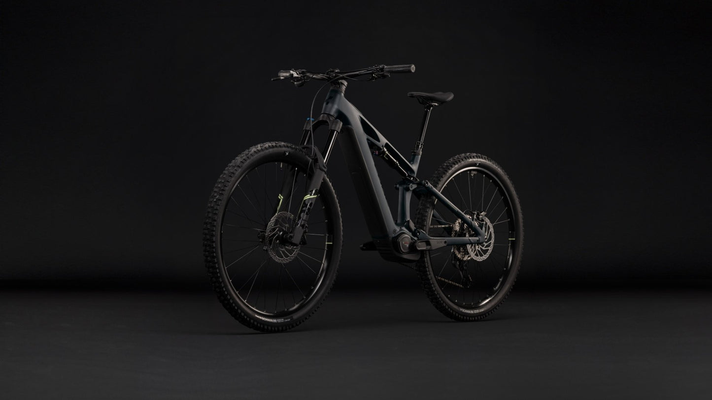 CUBE STEREO HYBRID ONE44 HPC RACE 800 eMTB BIKE 2027 COAL 'N' GREEN