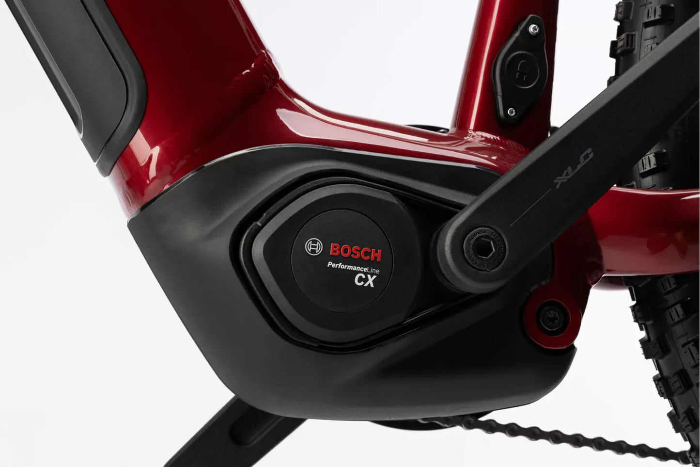 GHOST E-TERU ADVANCED HARDTAIL eMTB BIKE 2026 CARBON RED/CHILLI WHITE