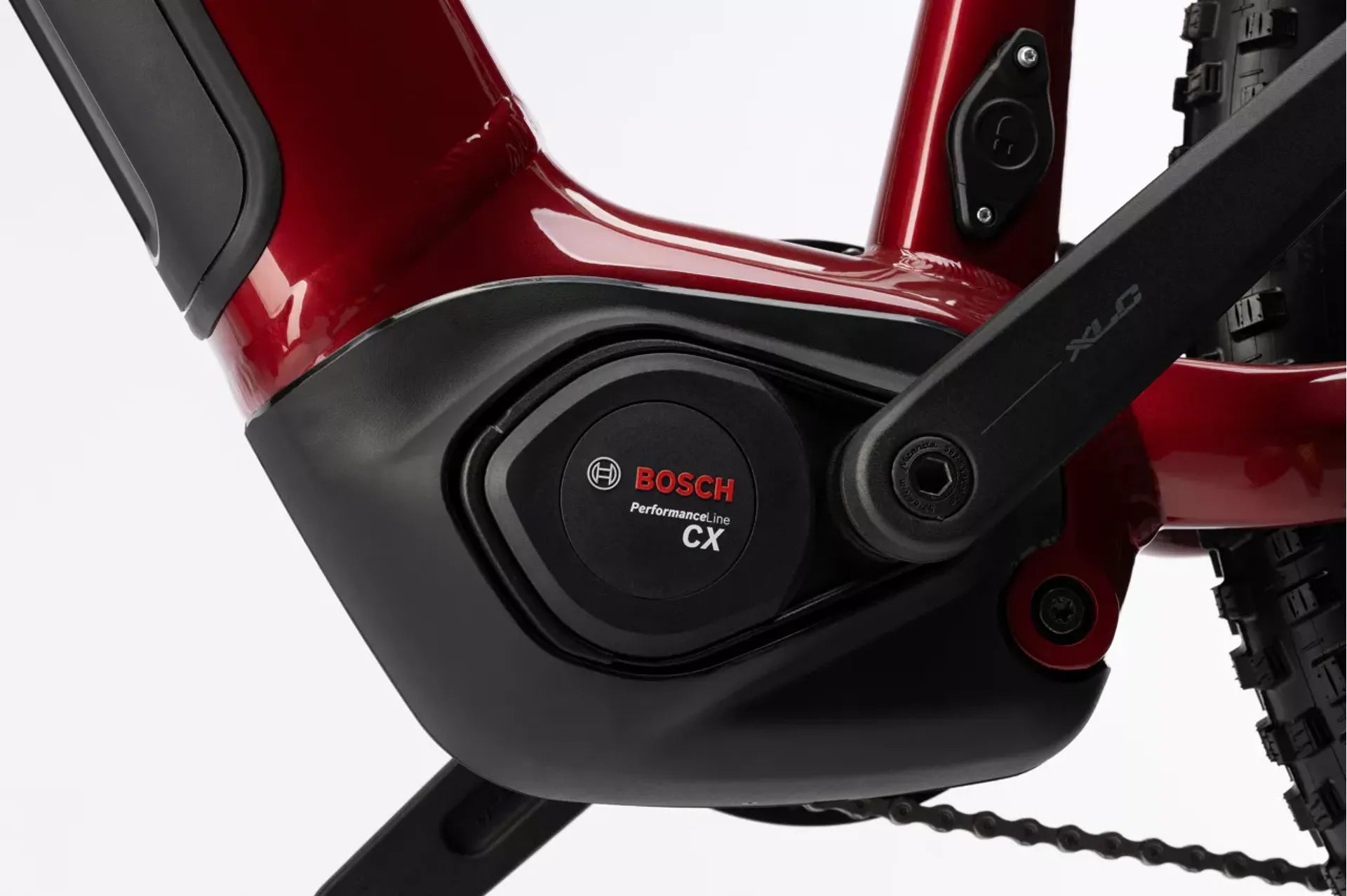 GHOST E-TERU ADVANCED HARDTAIL eMTB BIKE 2026 CARBON RED/CHILLI WHITE