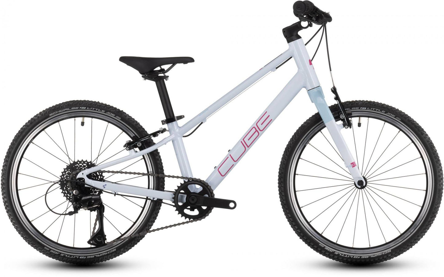 CUBE NUMOVE 200 KID'S MTB BIKE 2025 FLASHWHITE' N 'PINK