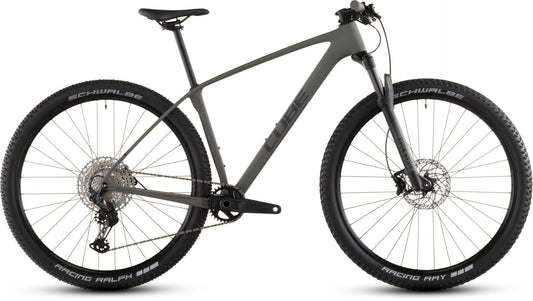 CUBE REACTION C:62 ONE HARDTAIL MTB BIKE 2026 OLDGREY' N 'BLACK