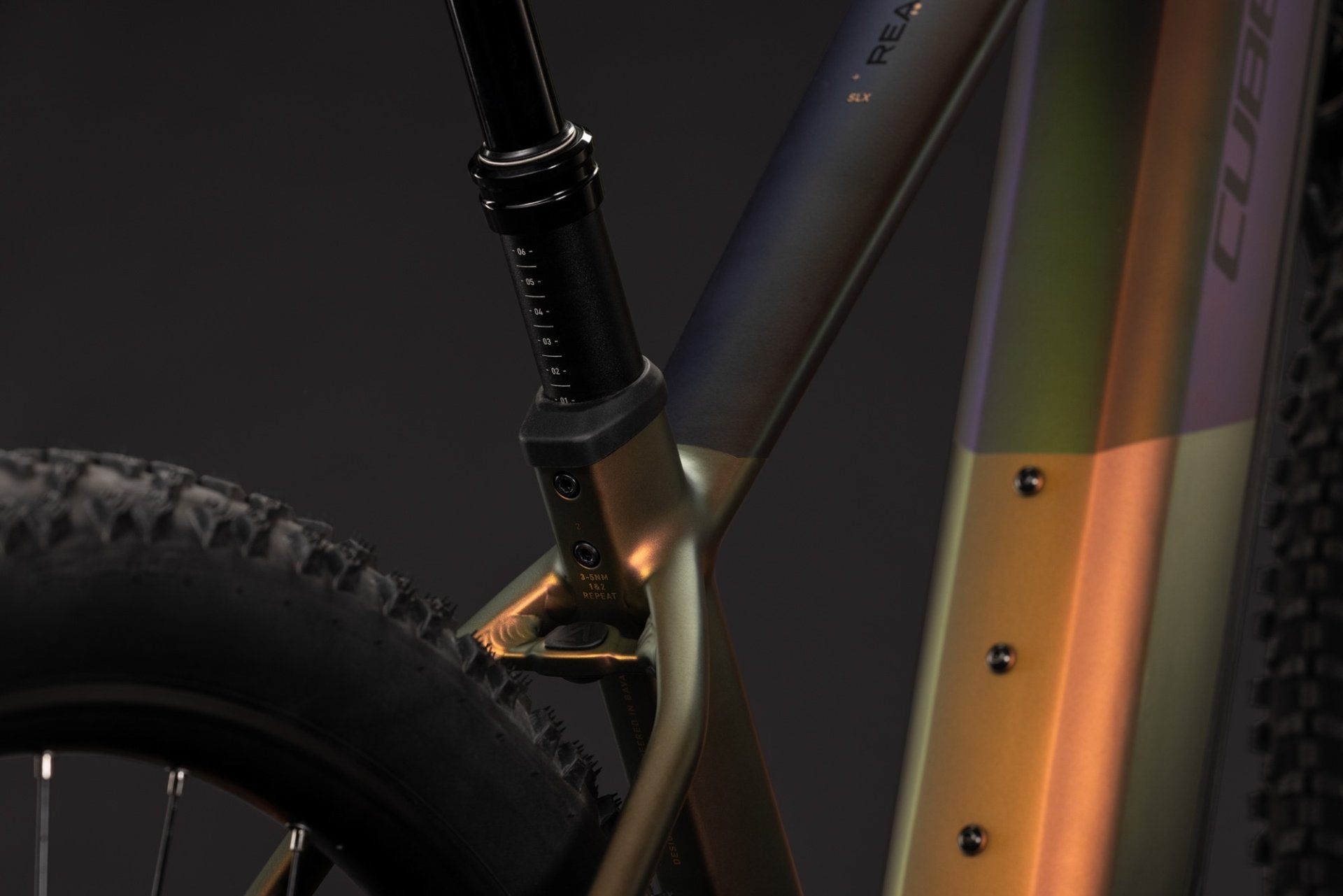 CUBE REACTION HYBRID SLX 800 HARDTAIL eMTB BIKE 2027 AUTUMN 'N' BLACK