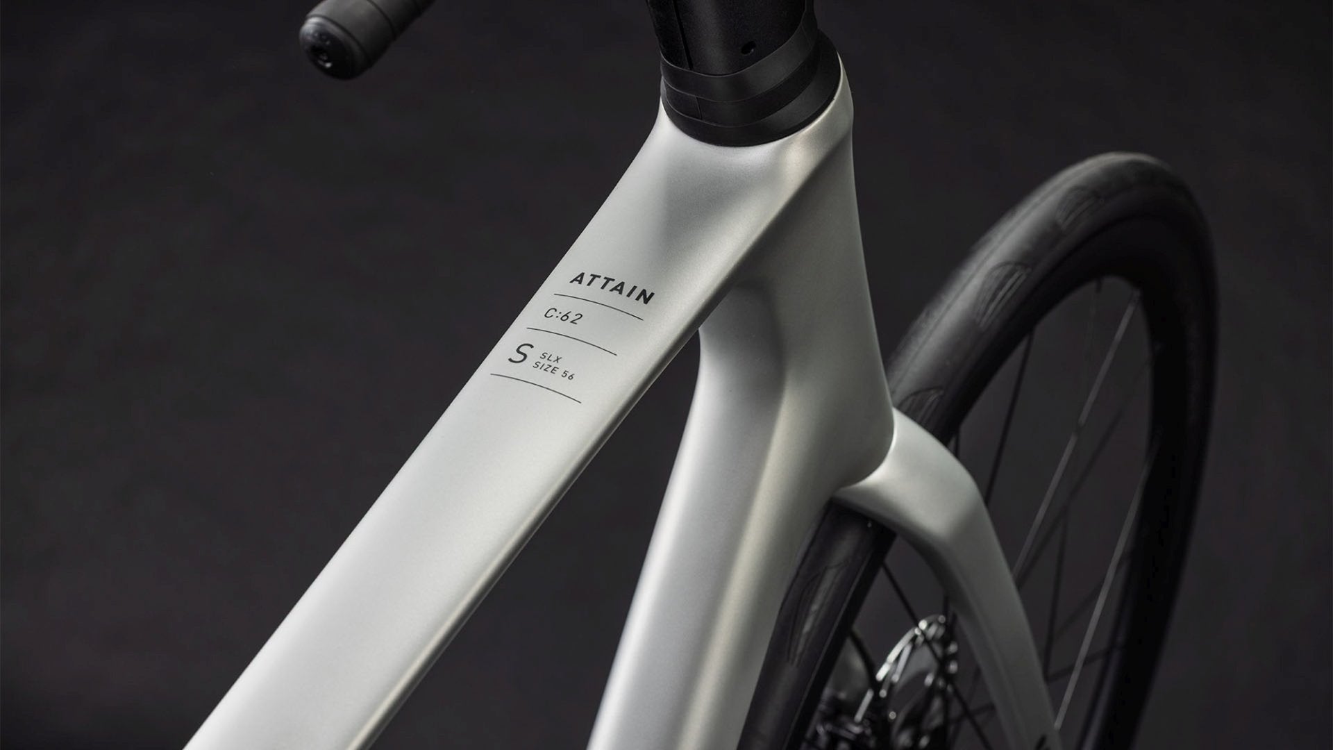 CUBE ATTAIN C:62 SLX ROAD BIKE 2026 SLEEKGREY' N 'PRISM