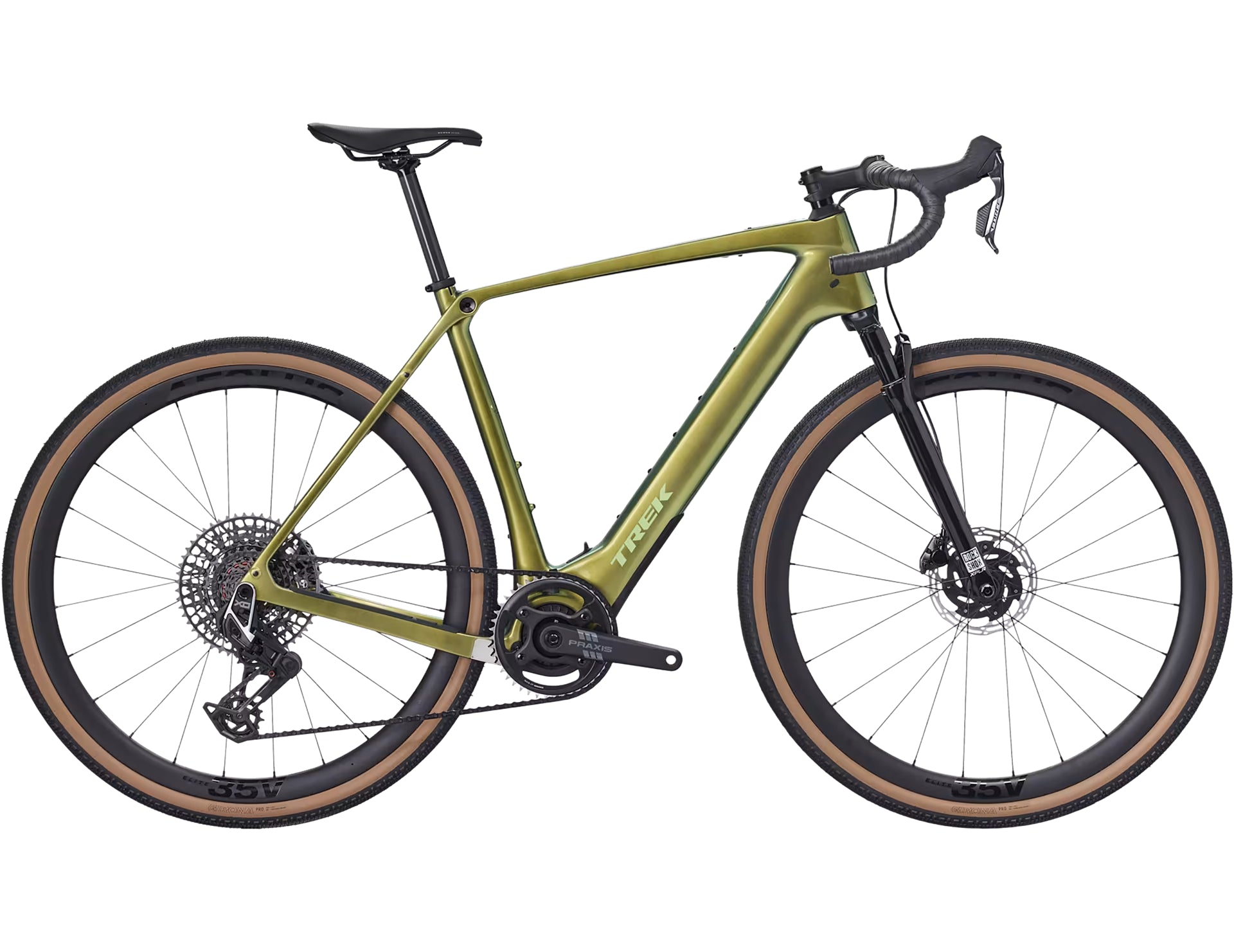 TREK CHECKPOINT + SL 7 AXS GRAVEL eBIKE 2026 CHAMELEON GREEN