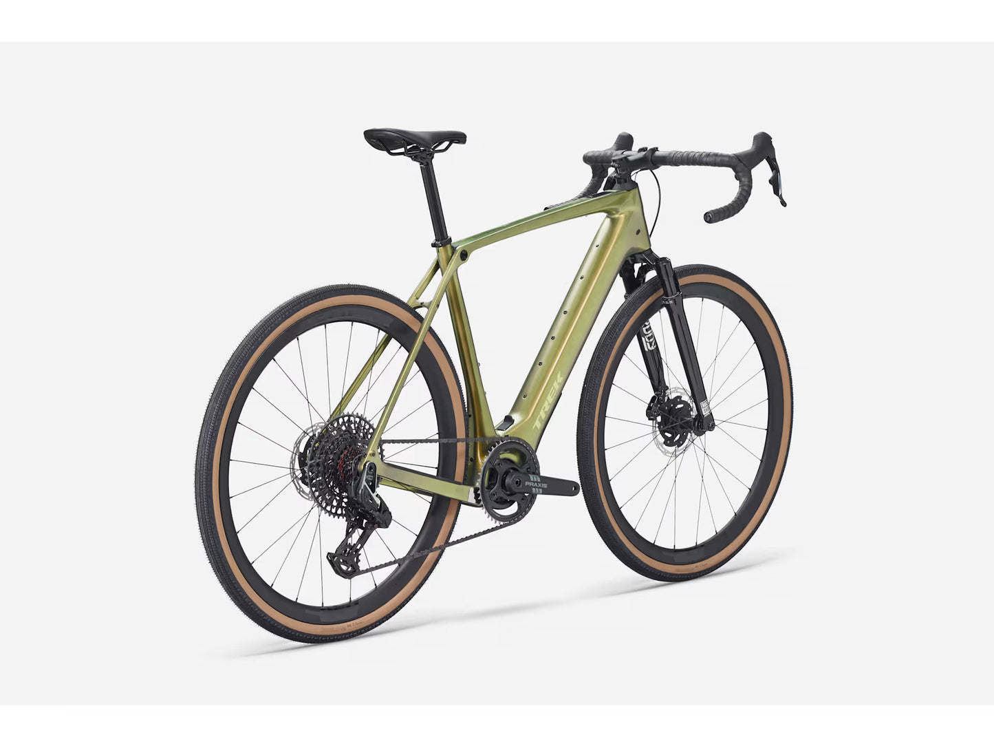 TREK CHECKPOINT + SL 7 AXS GRAVEL eBIKE 2026 CHAMELEON GREEN
