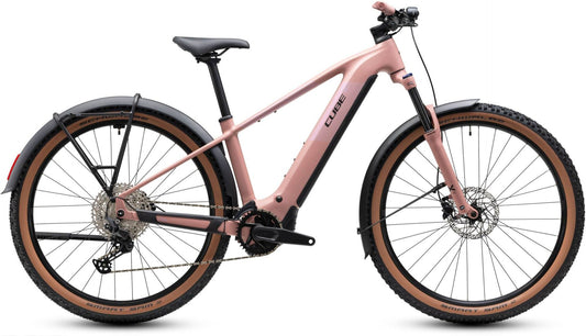 CUBE REACTION HYBRID PERFORMANCE 720 FE HARDTAIL eMTB BIKE 2027 RUBY 'N' BLACK