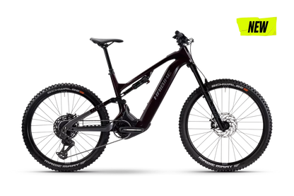 HAIBIKE ALLMTN CF 9 FULL SUSPENSION eMTB BIKE 2025 GLOSSY BLACK/PLATINUM