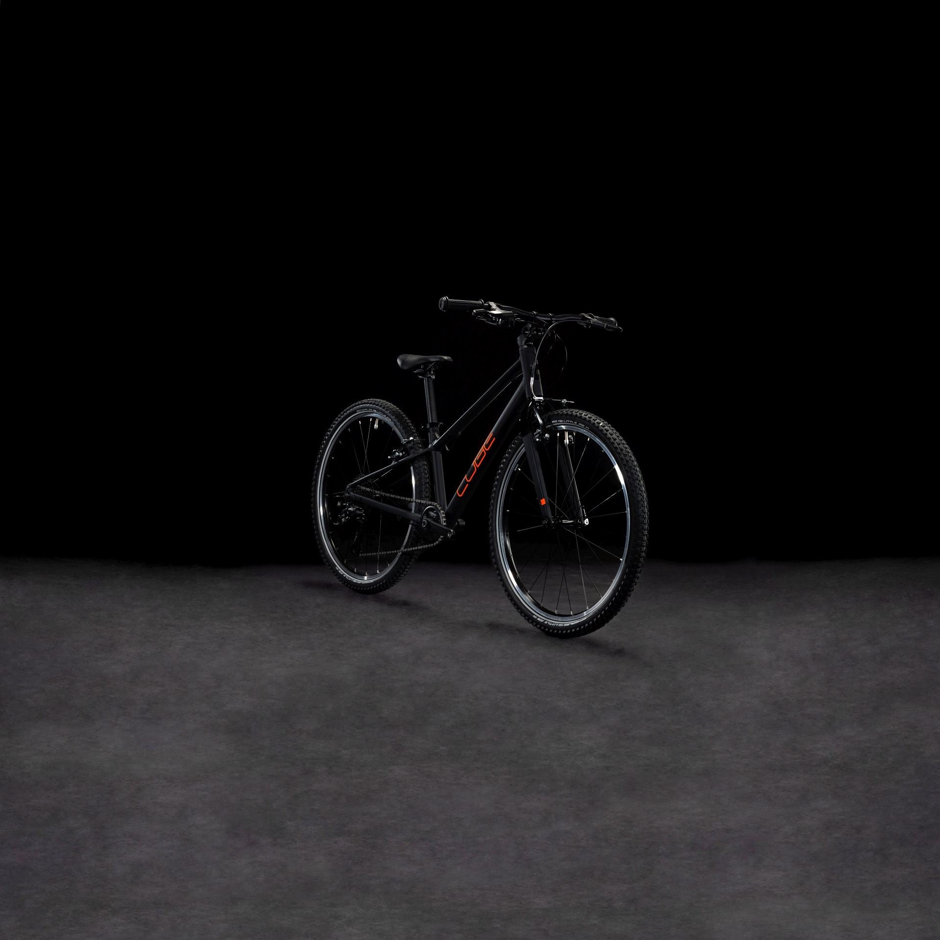 CUBE NUMOVE 240 KID'S MTB BIKE 2025 BLACK' N 'ORANGE