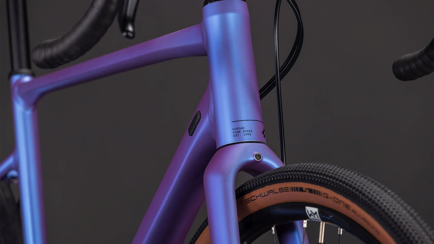 CUBE NUROAD EX GRAVEL BIKE 2026 BLUEIRIS' N 'LILAC