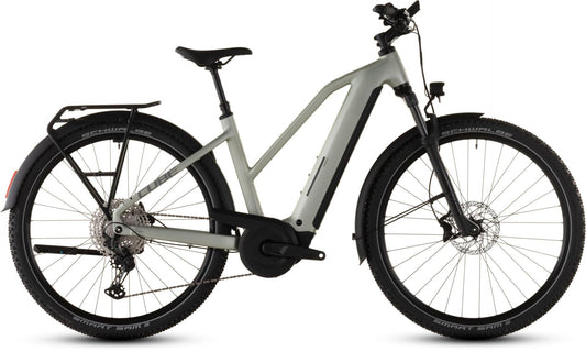 CUBE NURIDE HYBRID EXC 800 TRAPEZE eTREKKING BIKE 2026 LEMONGRASS' N 'REFLEX