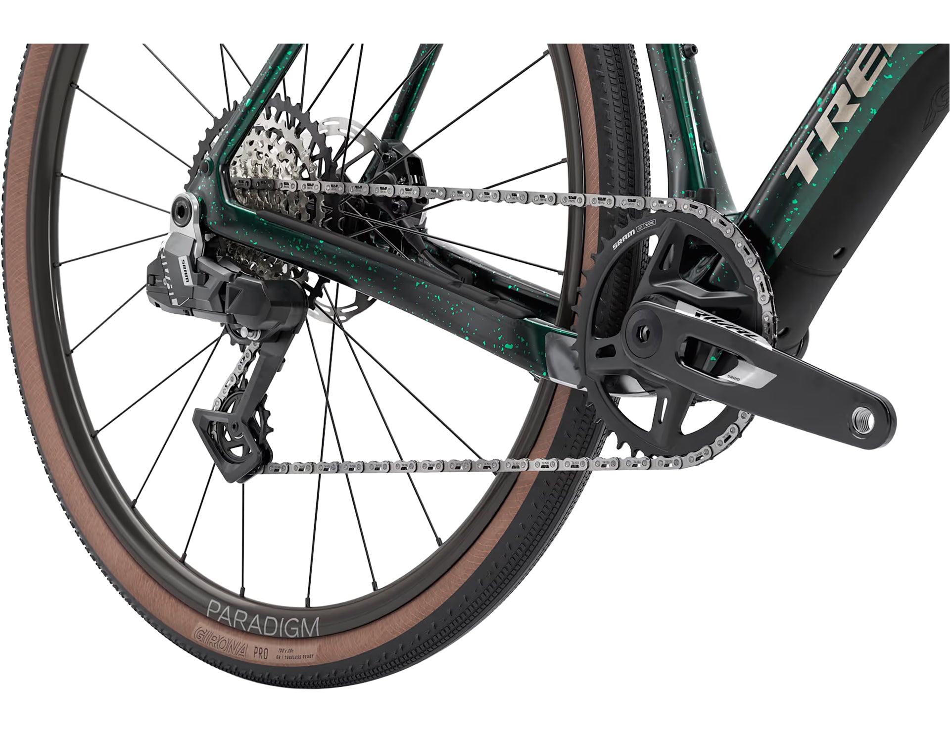 TREK CHECKPOINT SL 6 AXS GEN 3 GRAVEL BIKE 2026 DARK GREEN/IVY SMOKE SPLATTER