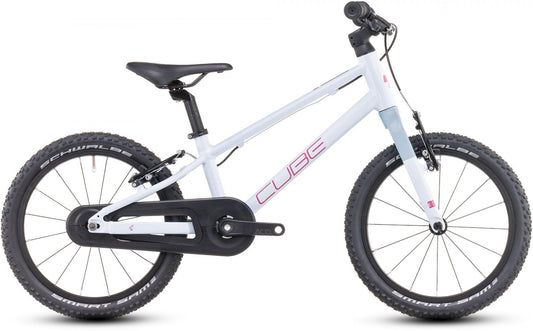 CUBE NUMOVE 160 KID'S MTB BIKE 2025 FLASHWHITE' N 'PINK