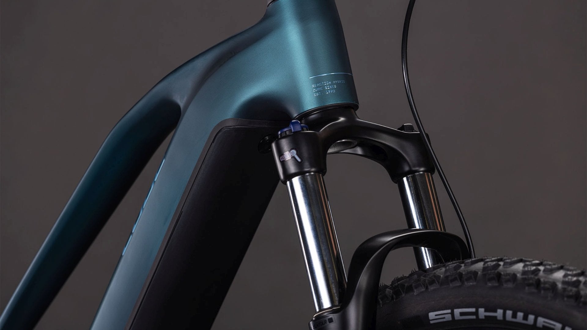 CUBE REACTION HYBRID ONE 600 TRAPEZE eMTB BIKE 2026 ROYALGREEN' N 'PRISM