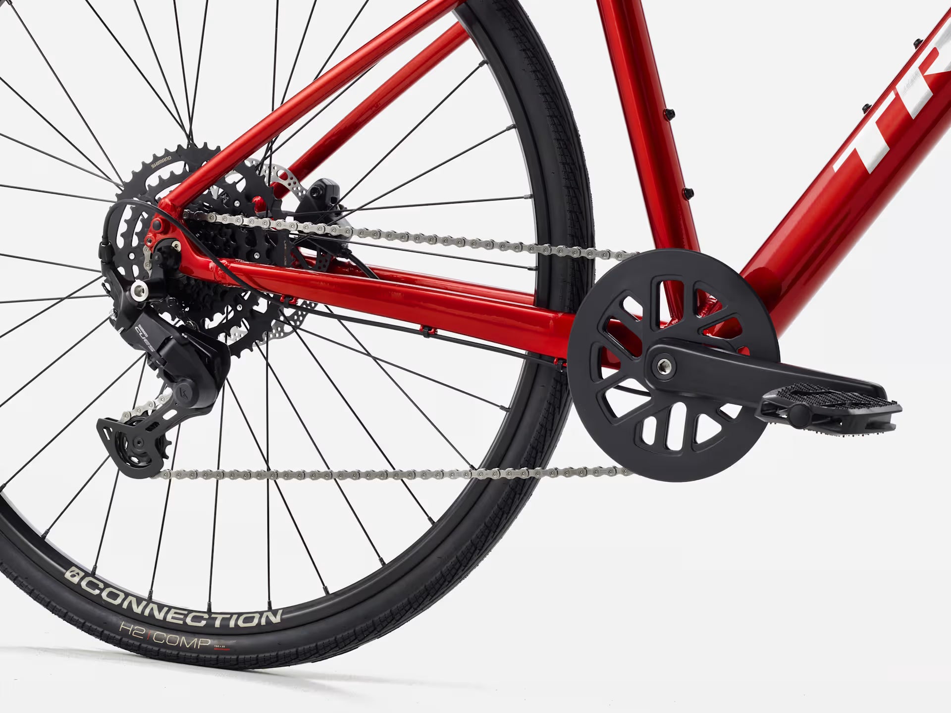 TREK FX 2 STEPOVER GEN 4 HYBRID BIKE 2026 FURY RED