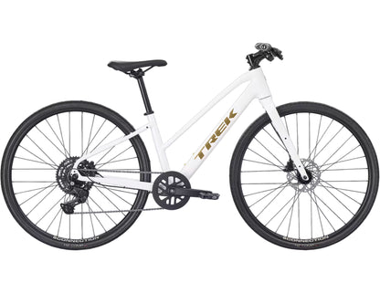 TREK FX 2 MIDSTEP GEN 4 HYBRID BIKE 2026 CRYSTAL WHITE