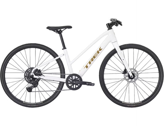 TREK FX 2 MIDSTEP GEN 4 HYBRID BIKE 2026 CRYSTAL WHITE